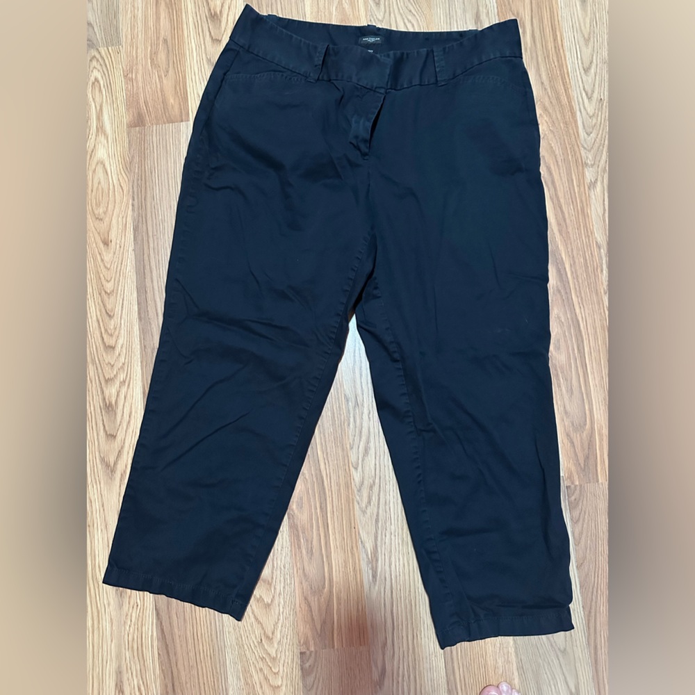 Ann Taylor Black Curvy Pants
